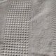 Bedspread in woven white cotton, double bed
