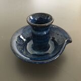 Blue Bougeoir signed