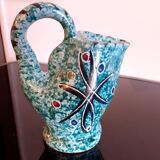Vallauris / ceramic pitcher signed borty / 1950s/1960s