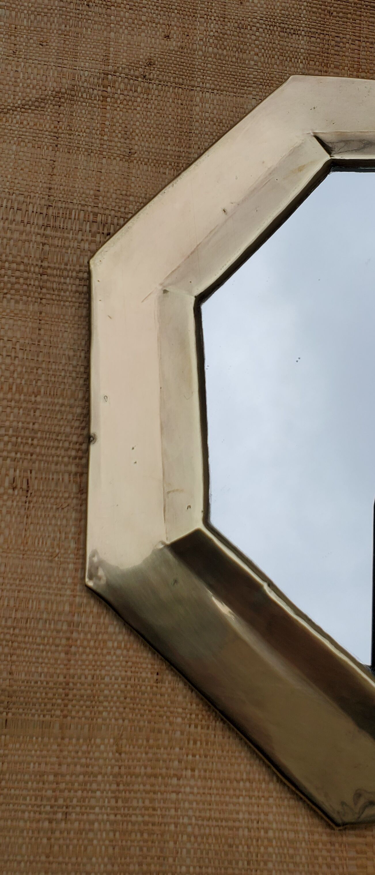Octagonal mirror 29cm