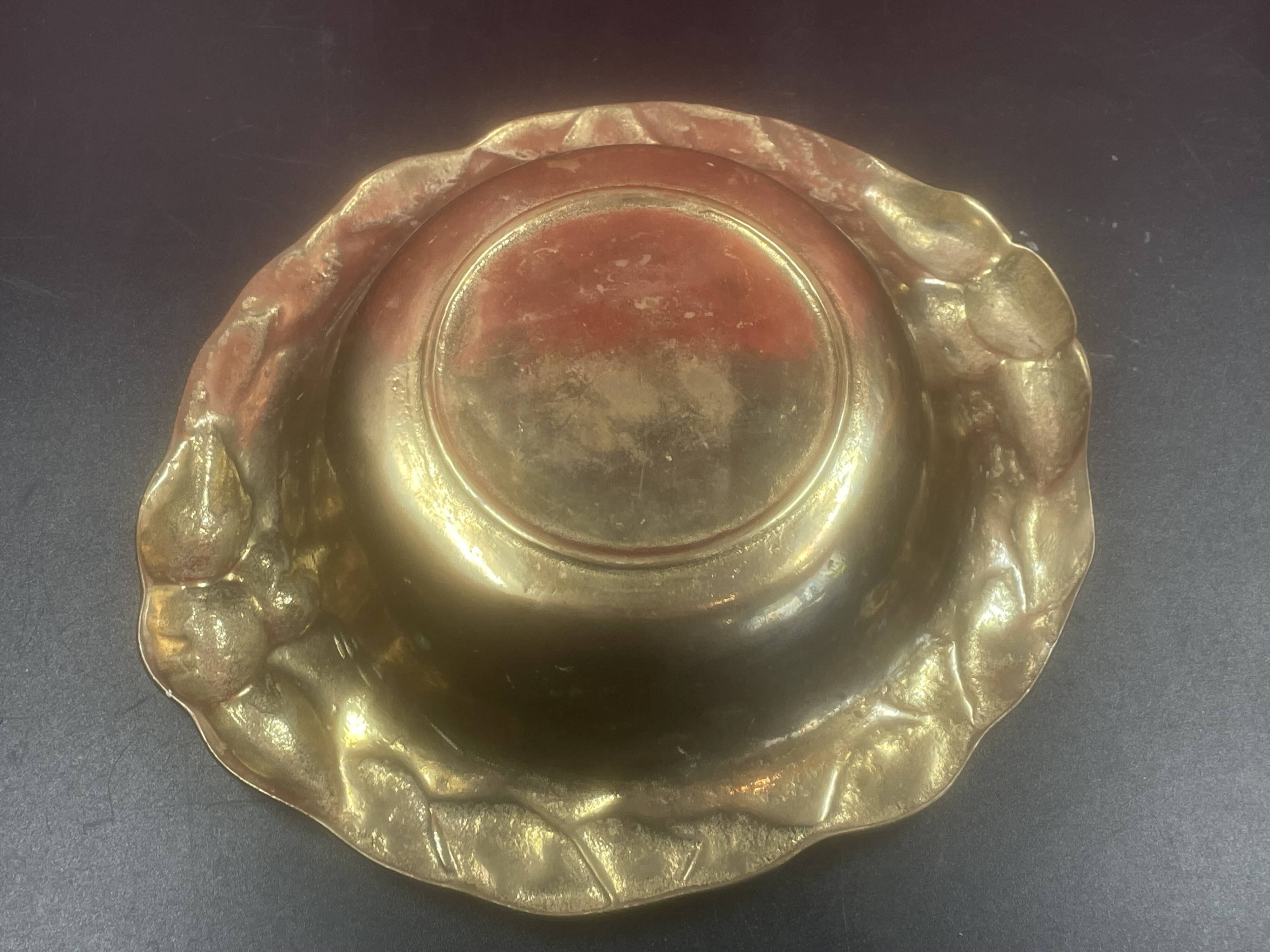 Pocket tray cup ring sizer bronze art nouveau style France