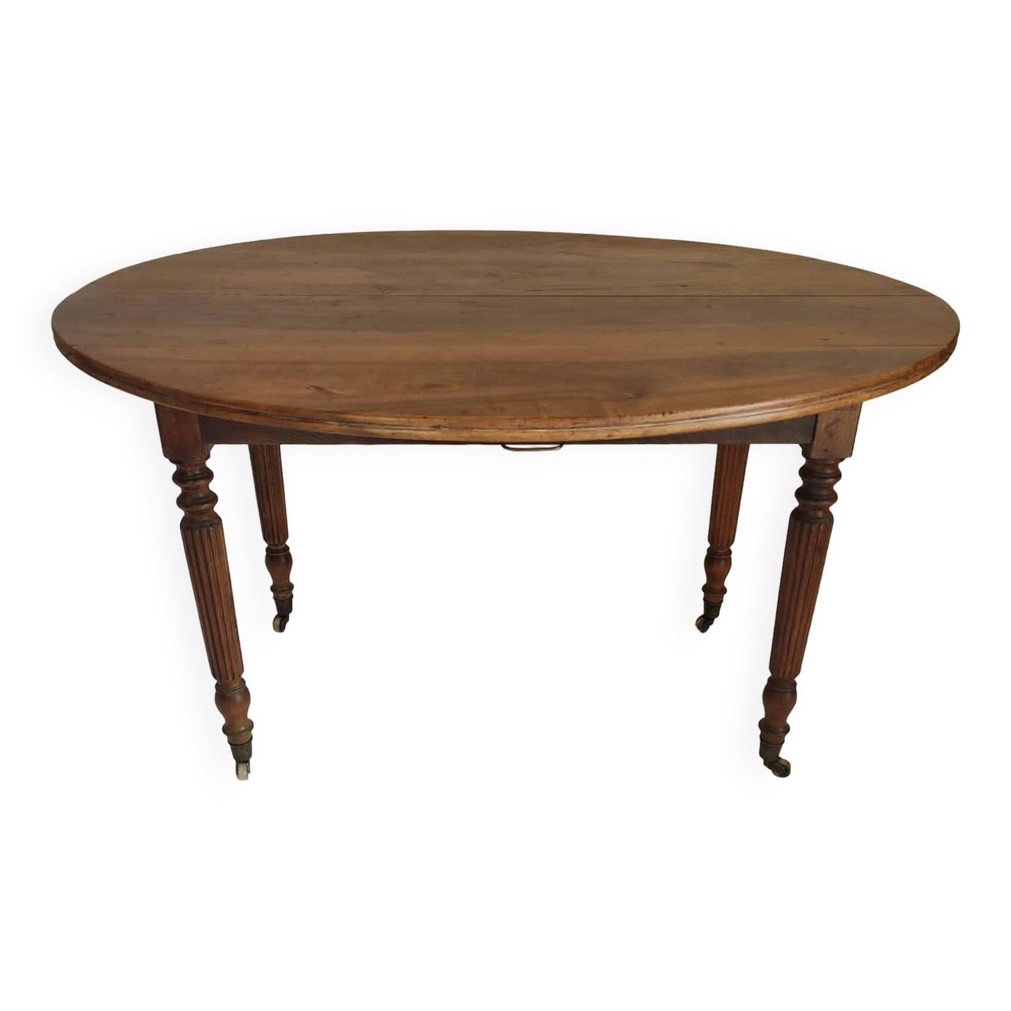 19th Century Regency Style Oval Drop Leaf Dining Table 108-240cm