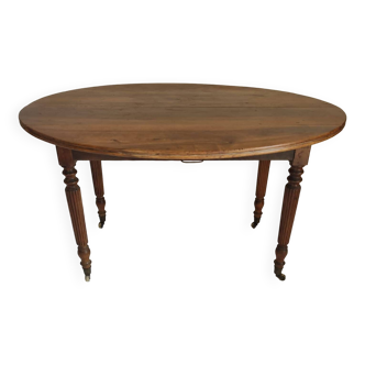 19th Century Regency Style Oval Drop Leaf Dining Table 108-240cm