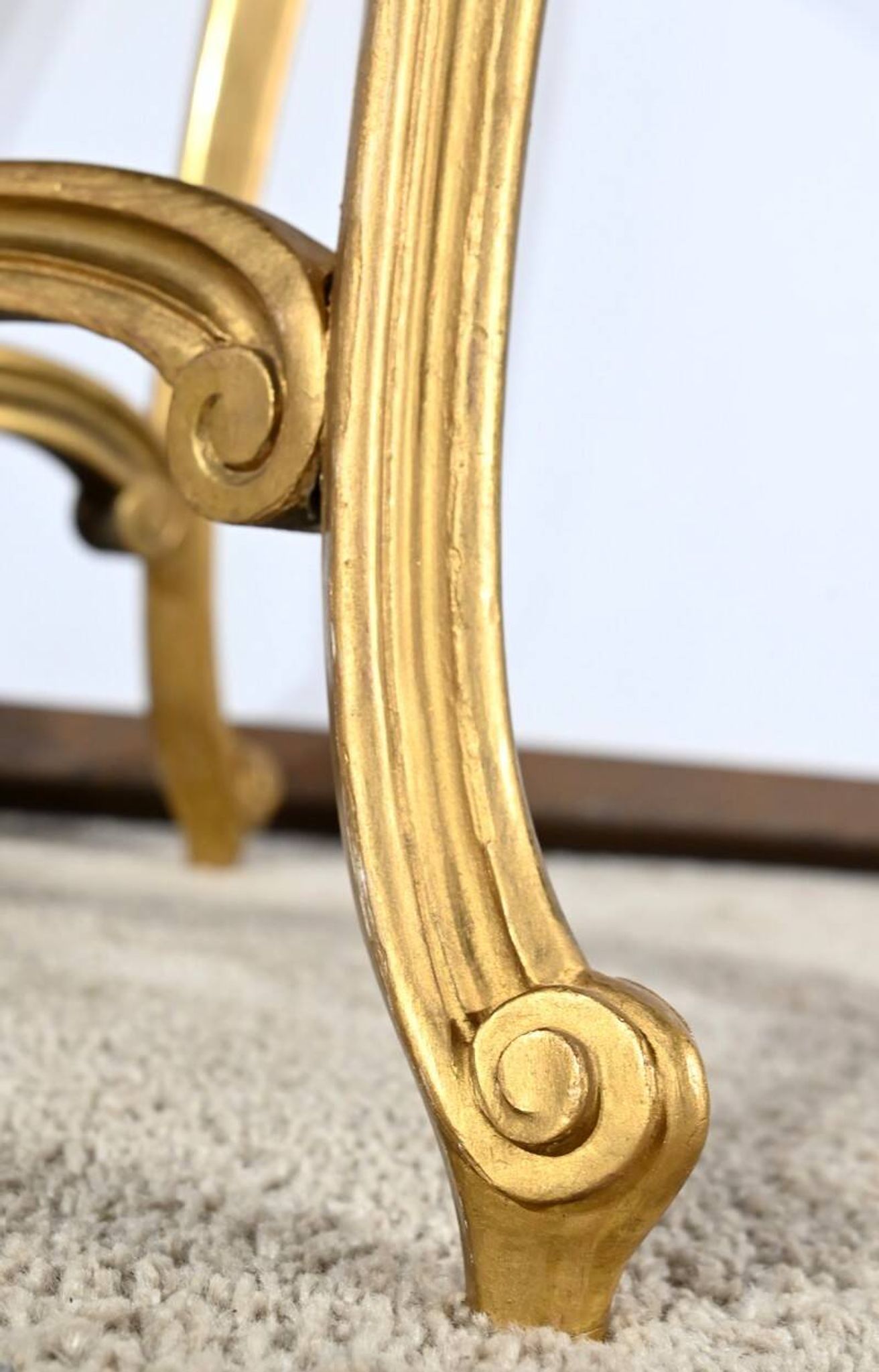 Small Middle Table in Golden Wood, Louis XV style – Late 19th century