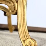 Table de milieu en bois doré, style Louis XV – fin XIXème