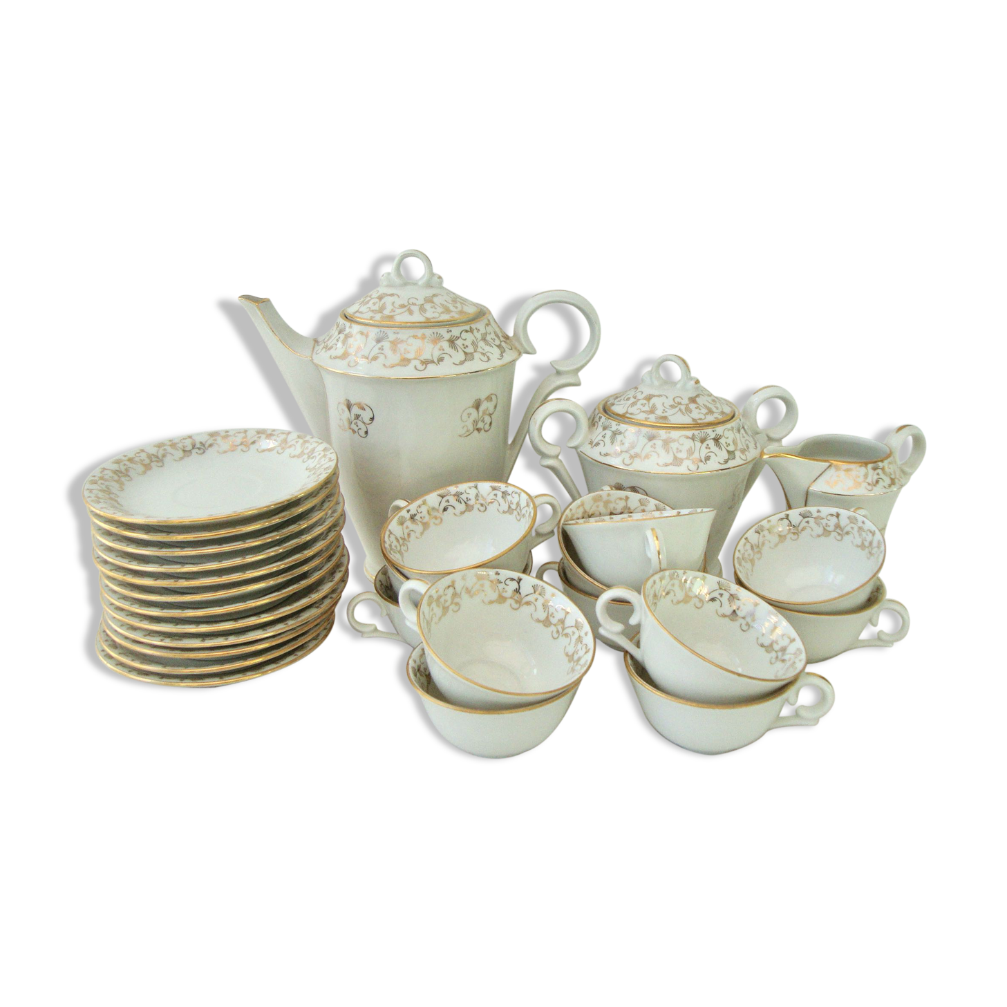 Porcelain coffee service for 12 people