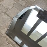 Large antique beveled mirror 54x153cm