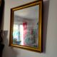 Rustic golden mirror