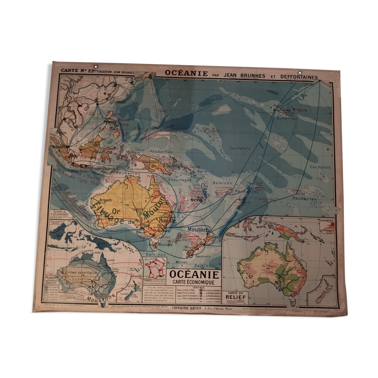School map n° 23 oceania