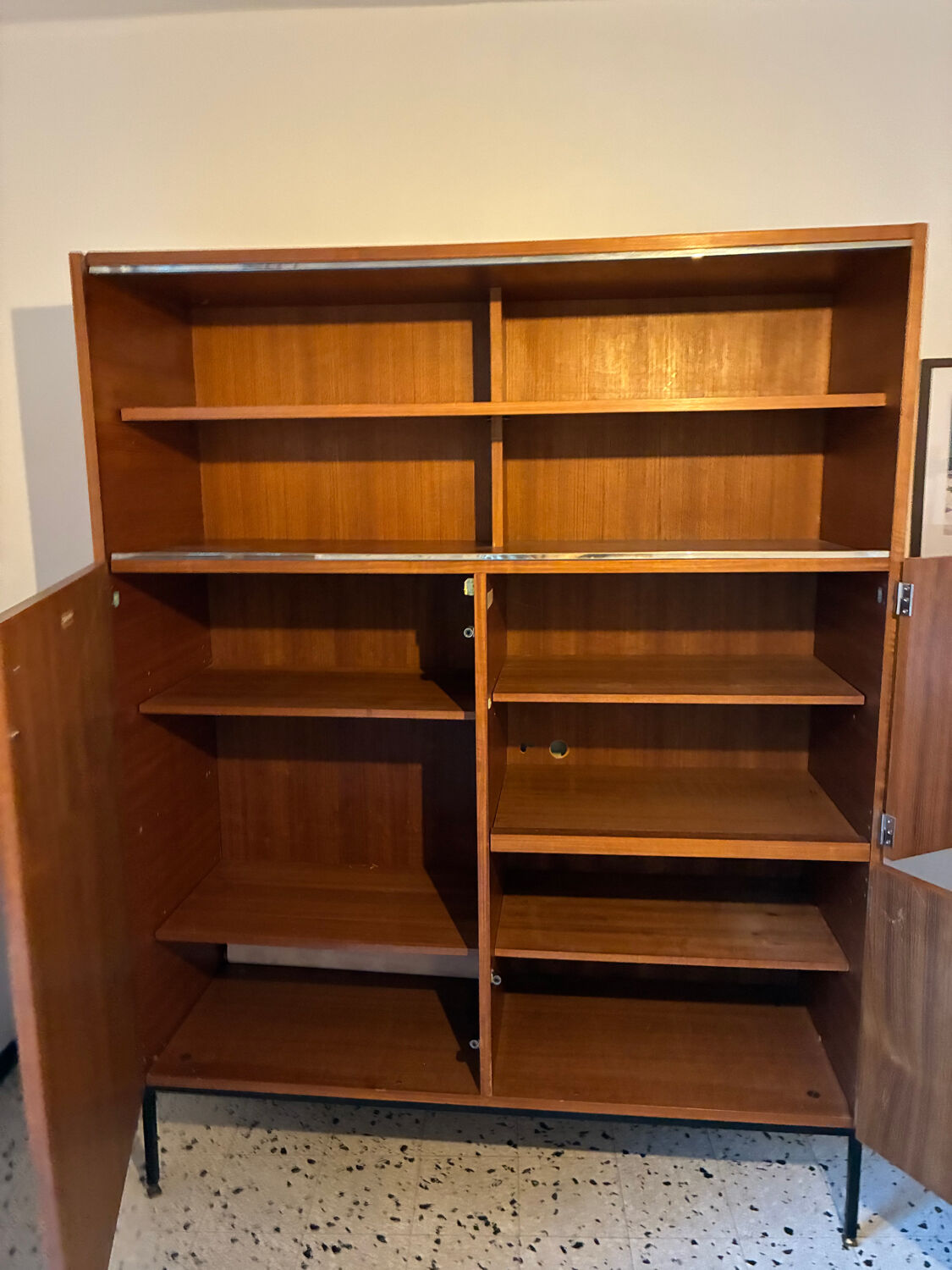 Luigi Bartolini teak sideboard, Scandinavian design, 1950s-60s