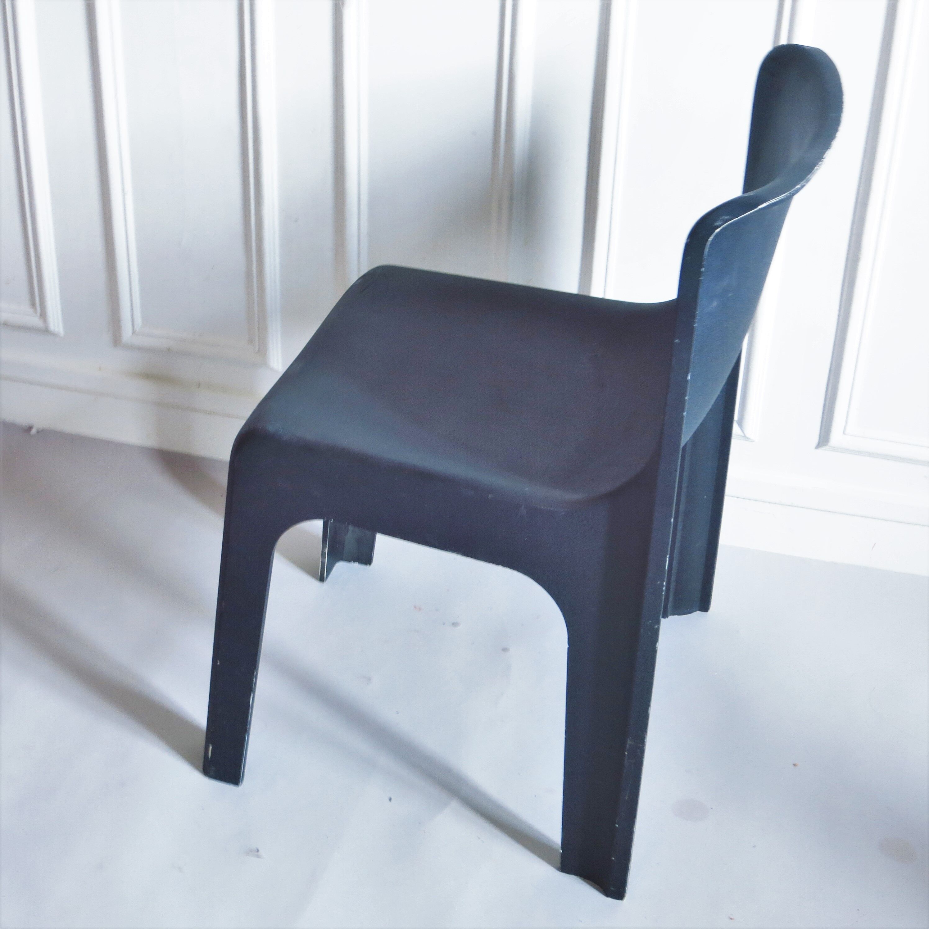 Paire de chaises d'Etienne Fermigier 1970