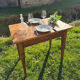 Table de ferme ancienne Auvergne XX siècle