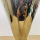 80s design ice bucket in chrome and brass