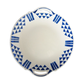 Plat de service Badonviller Art Déco