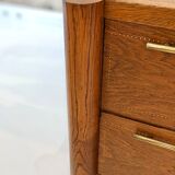 Commode André Sornay en noyer