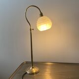 Ancienne lampe de bureau col de cygne vintage