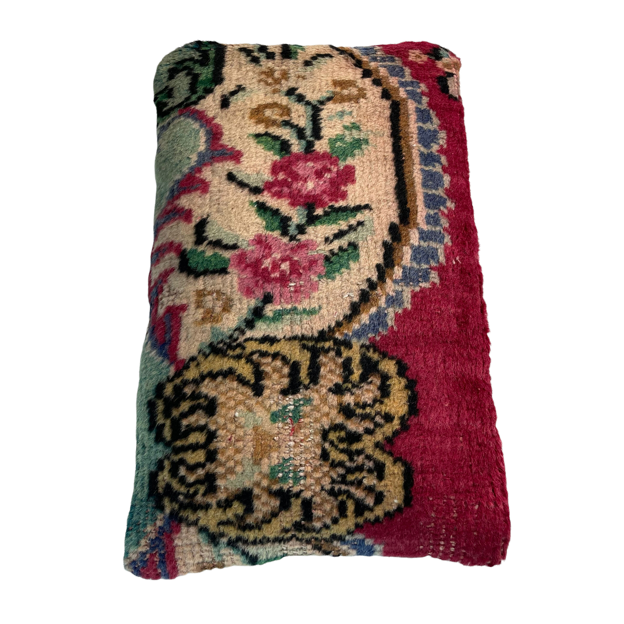 Vintage turkish rug cushion cover 30 x 50 cm