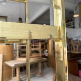 Brass shelf 1970 Belgo Chrom regency