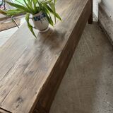 Low farmhouse table