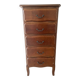 Chiffonnier classique 5 tiroirs en bois