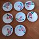 Set of 8 earthenware plates
