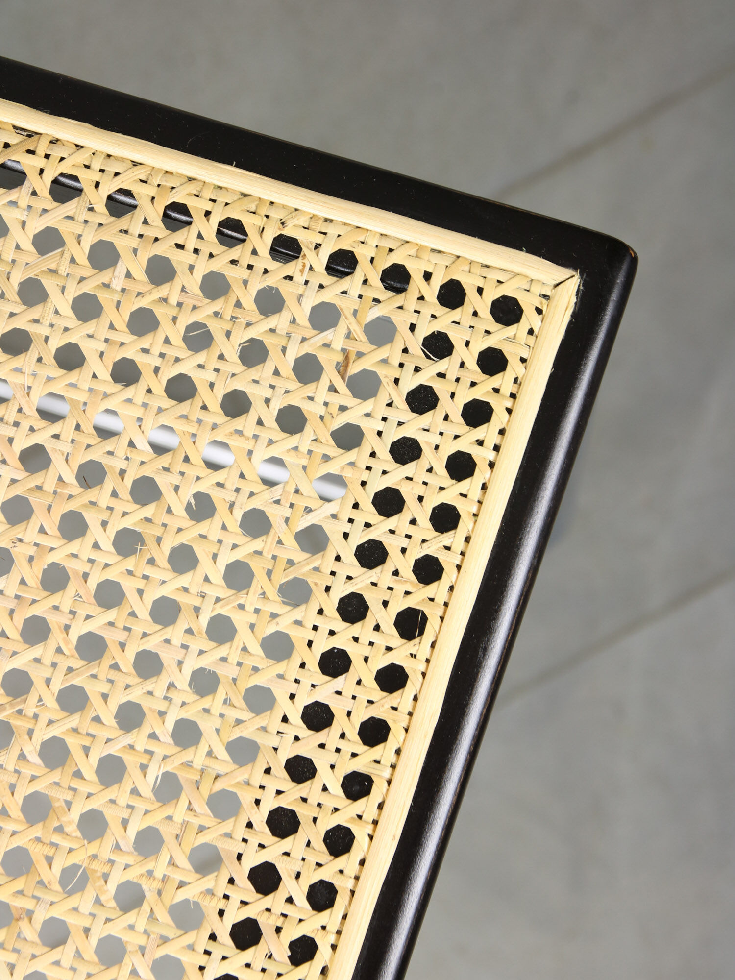 Vintage black B32 Cesca chair by Marcel Breuer, 80s