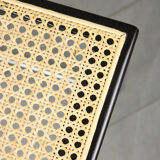 Vintage black B32 Cesca chair by Marcel Breuer, 80s