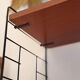 Modular wall shelf in teak – 1960s