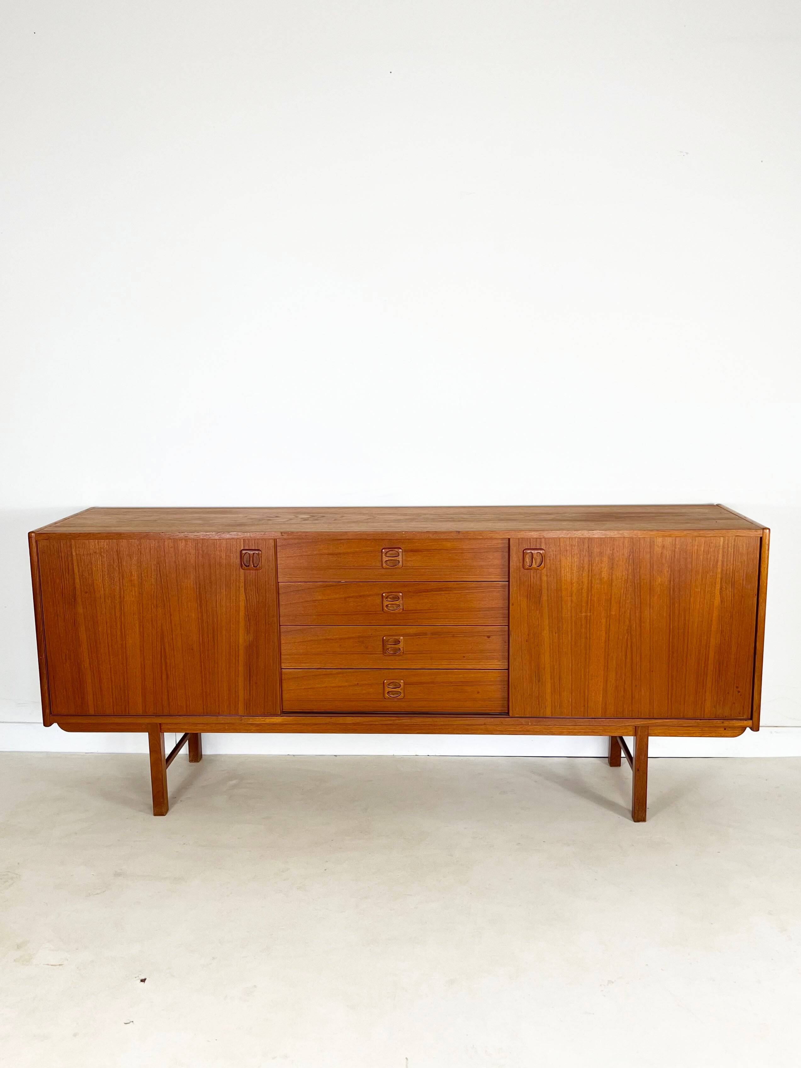 Scandinavische Vintage Sideboard / Dressoir, 'Korsör' jaren 60 IKEA
