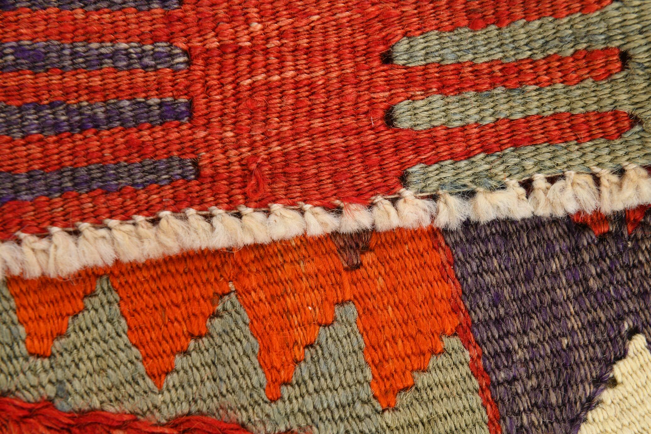 5x8 Geometric Tribal Vintage Kilim Rug, 164x233Cm