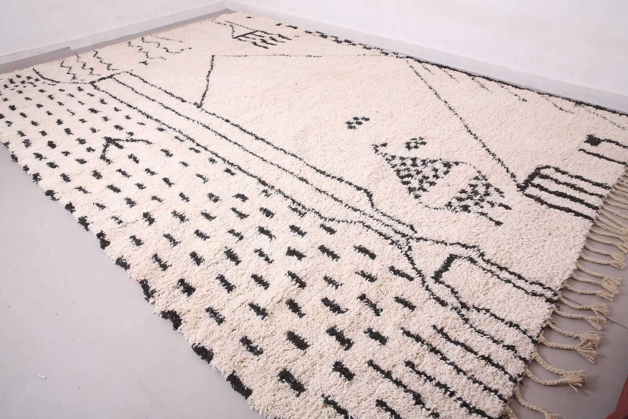 Tapis fait main traditionnal 250cmX150cm marocain