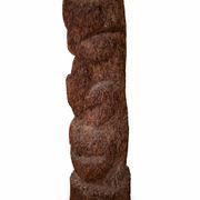 Tree fern totem statue