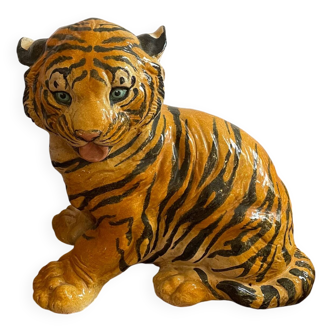 Italian ceramic lion cub