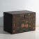 Antique chest painted in pine wood – China, around 1900