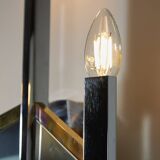 Sciolari Chrome and Brass-plated Wall Lamp, 1970s