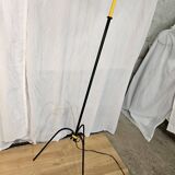Yellow scoubidou floor lamp 1960