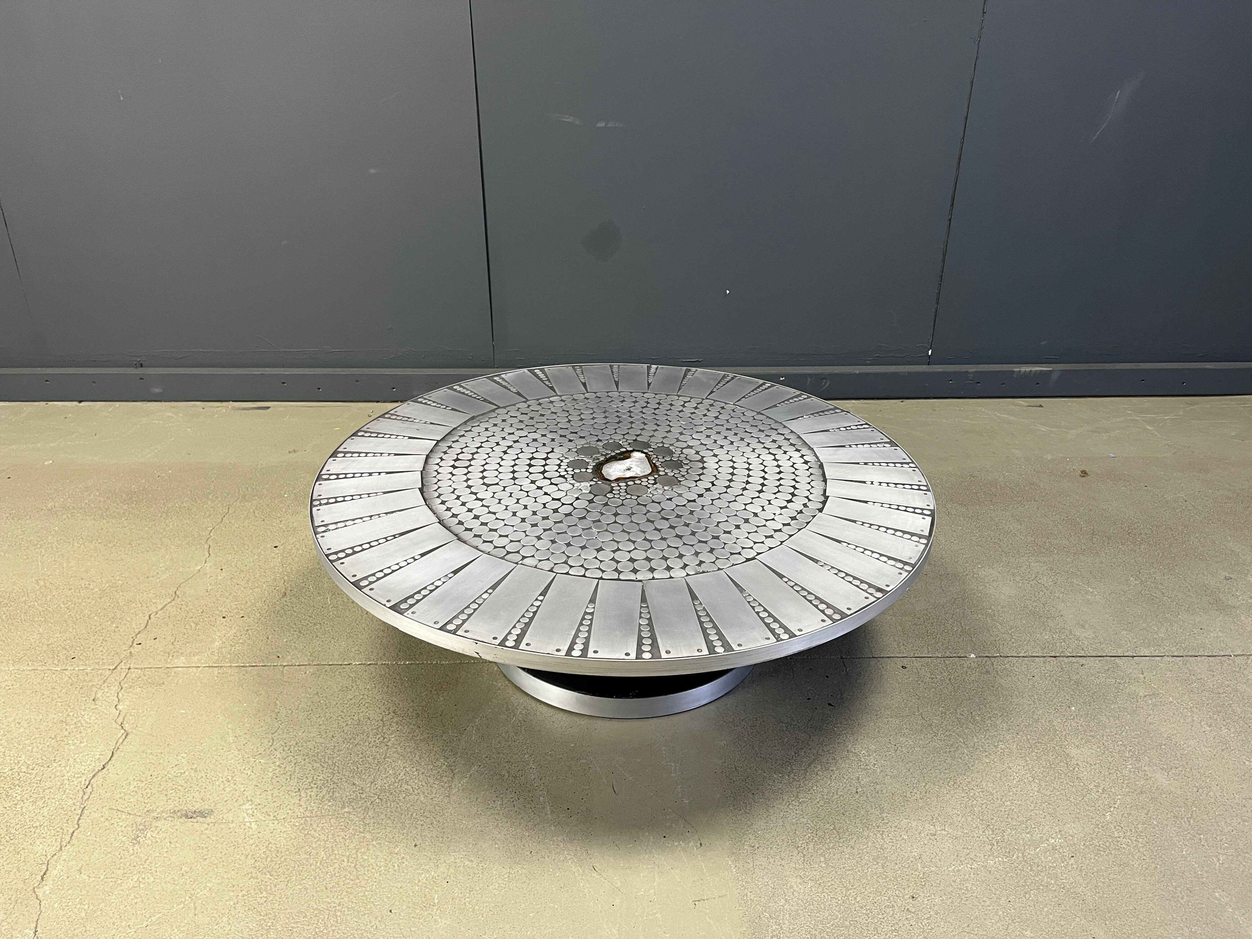 Raf Verjans mosaic coffee table, 1970s