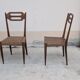 Interwar Italian Rationalist Set: Table and 4 Chairs