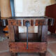 Old binding press