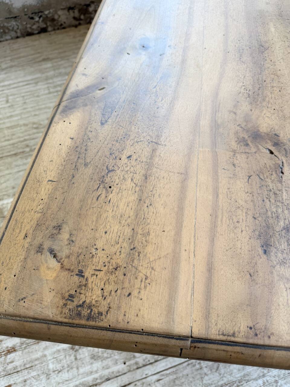 Walnut bistro farmhouse table 180cm