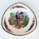 Plate, Wall lamp - Keller & Guérin Luneville - Earthenware - Alsace / Harvest / Riquewihr