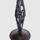 Lampe Art Deco verrerie de MULLER Frères
