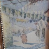 Orientalist watercolor by Fez Bask