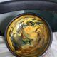 Terracotta bowl with marbled, jasper-like decoration