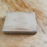 Old Syrian box wood and bone marquetry