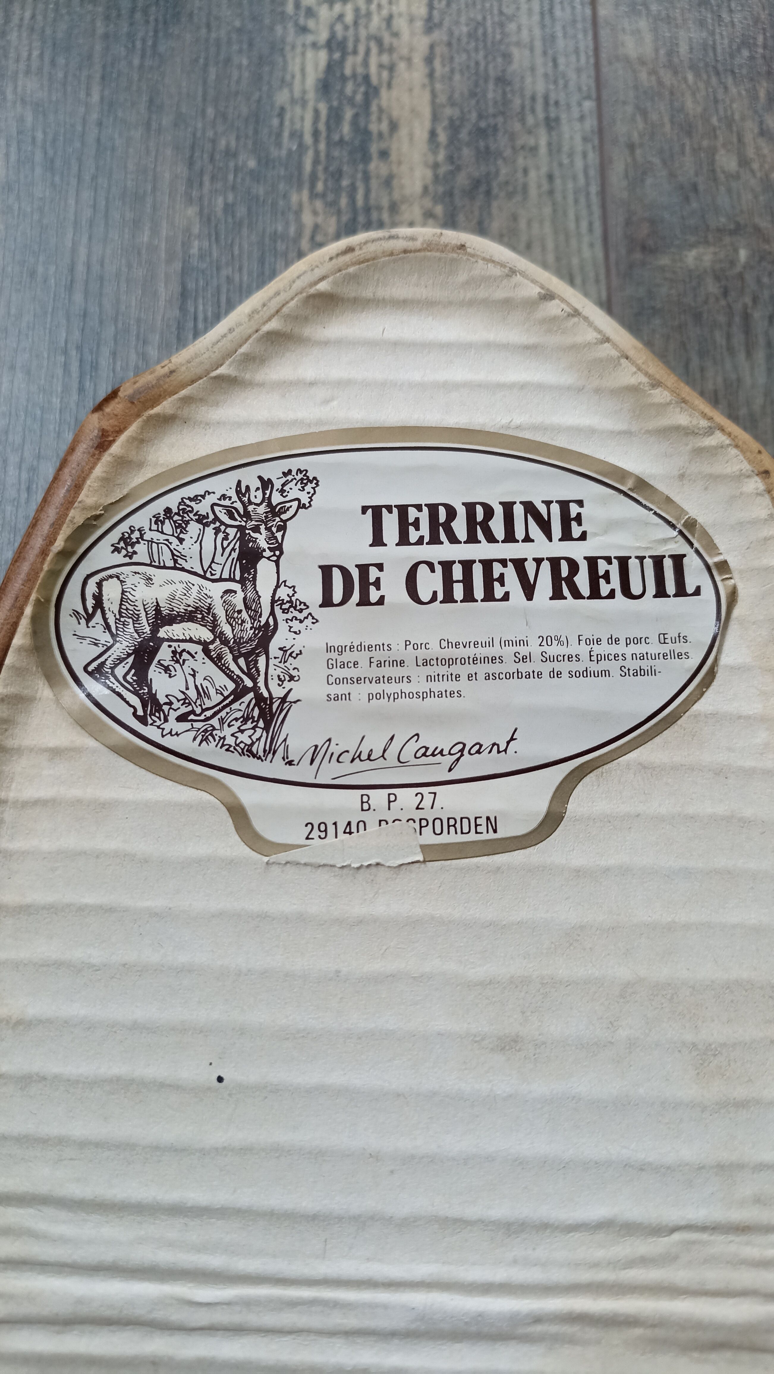 Deer terrine Michel Caugant