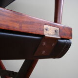 Chaise vintage en palissandre par M. Hayat & Bros, années 1970