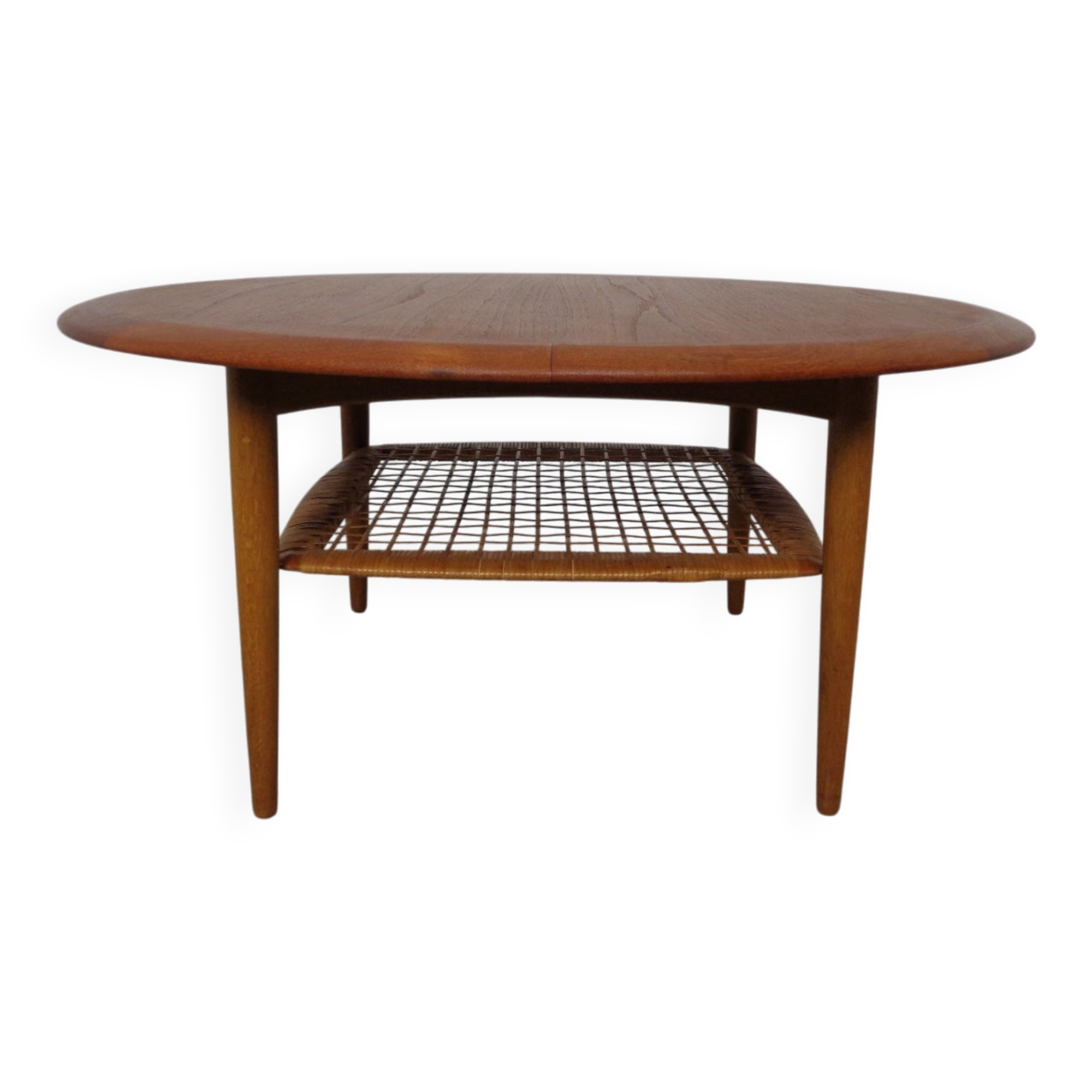 Teak Coffee Table by Johannes Andersen for CFC Silkeborg, Denmark, 1960s