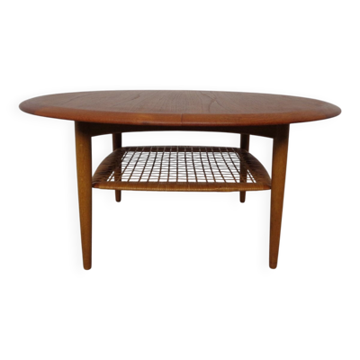 Teak Coffee Table by Johannes Andersen for CFC Silkeborg, Denmark, 1960s