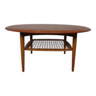 Teak Coffee Table by Johannes Andersen for CFC Silkeborg, Denmark, 1960s